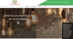 Desktop Screenshot of lampadealquarzo.com
